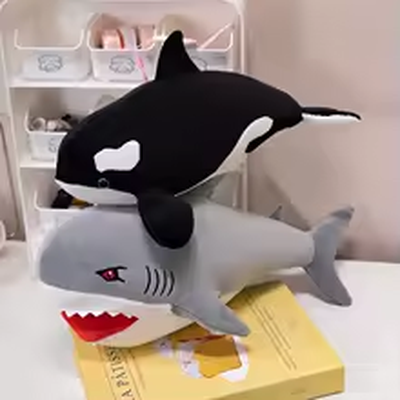 Peluche requin - OcéaLumi™ - Club Des Enfants