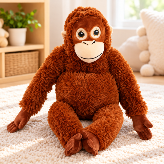 Peluche singe - Orangou™ - Club Des Enfants