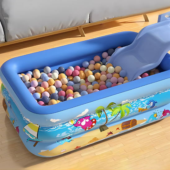 Piscine gonflable - LagonBleu™ - Club Des Enfants