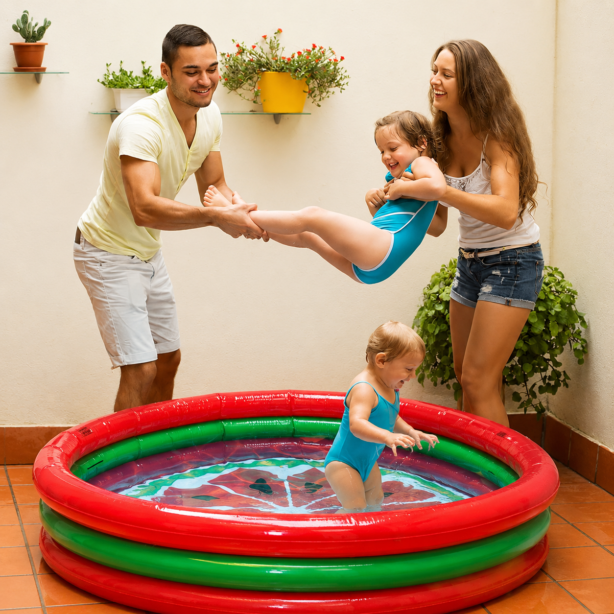 Piscine gonflable - Melonia™ - Club Des Enfants