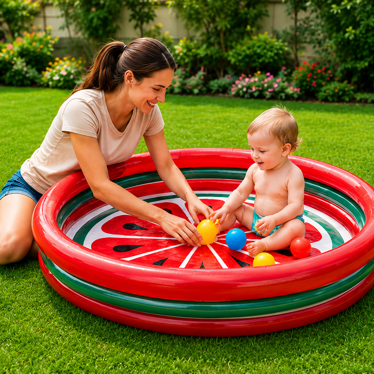 Piscine gonflable - Melonia™ - Club Des Enfants