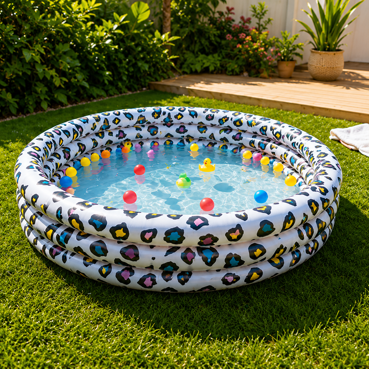 Piscine gonflable enfant - AquaSafari™- Club Des Enfants
