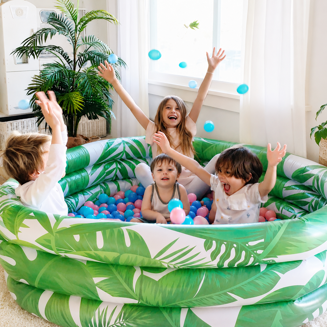Piscine gonflable enfant - JunglePool™ - Club Des Enfants