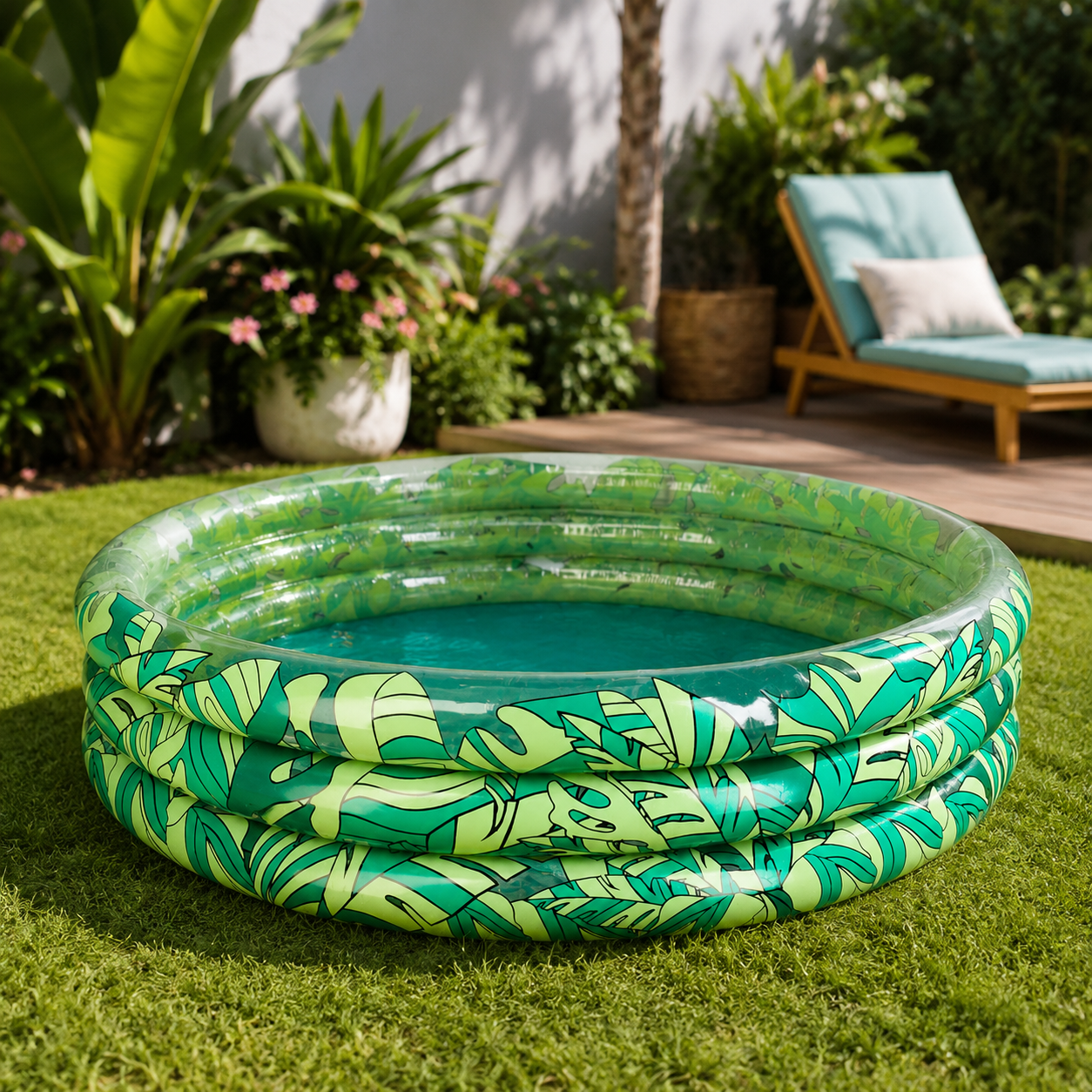 Piscine gonflable enfant - JunglePool™ - Club Des Enfants