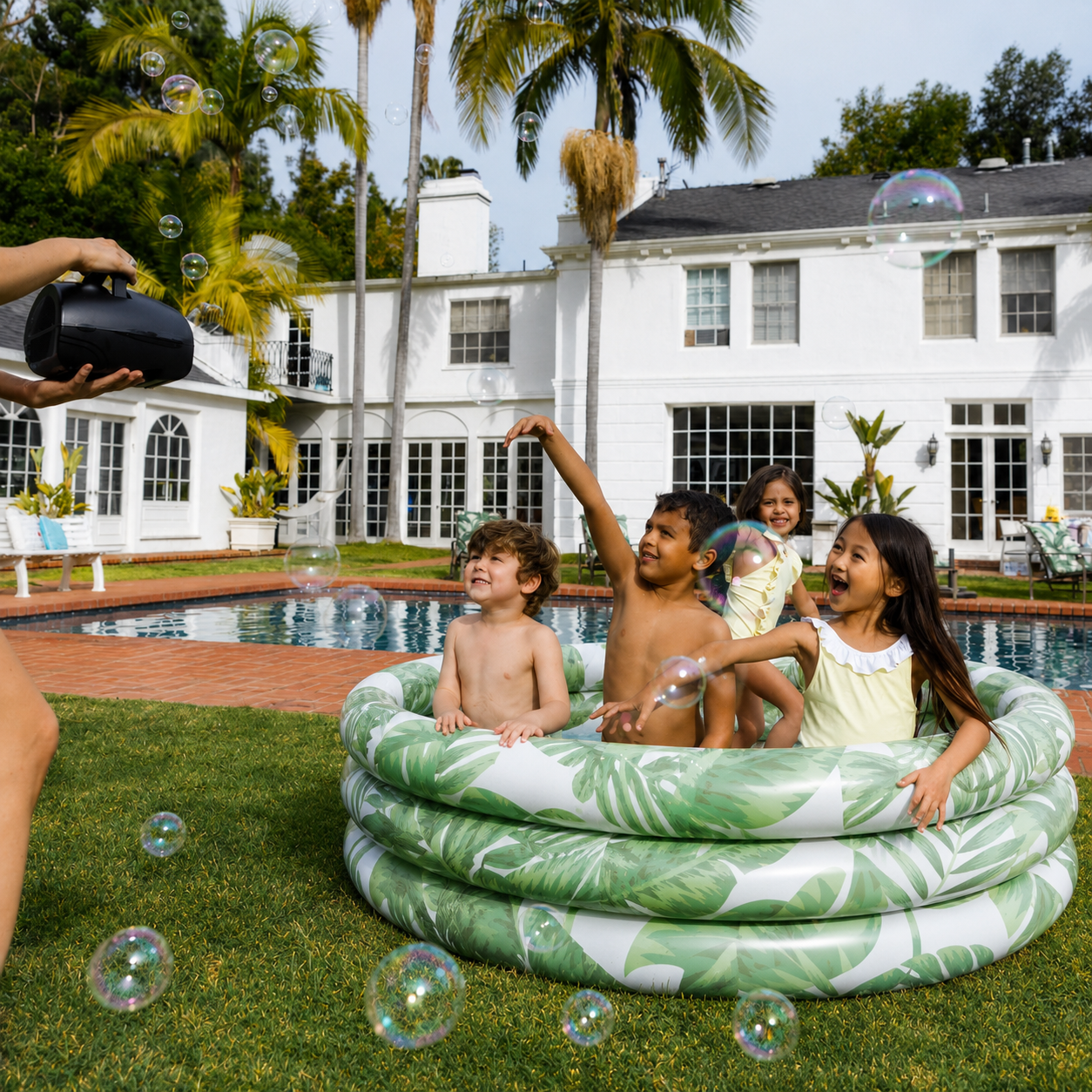 Piscine gonflable enfant - JunglePool™ - Club Des Enfants