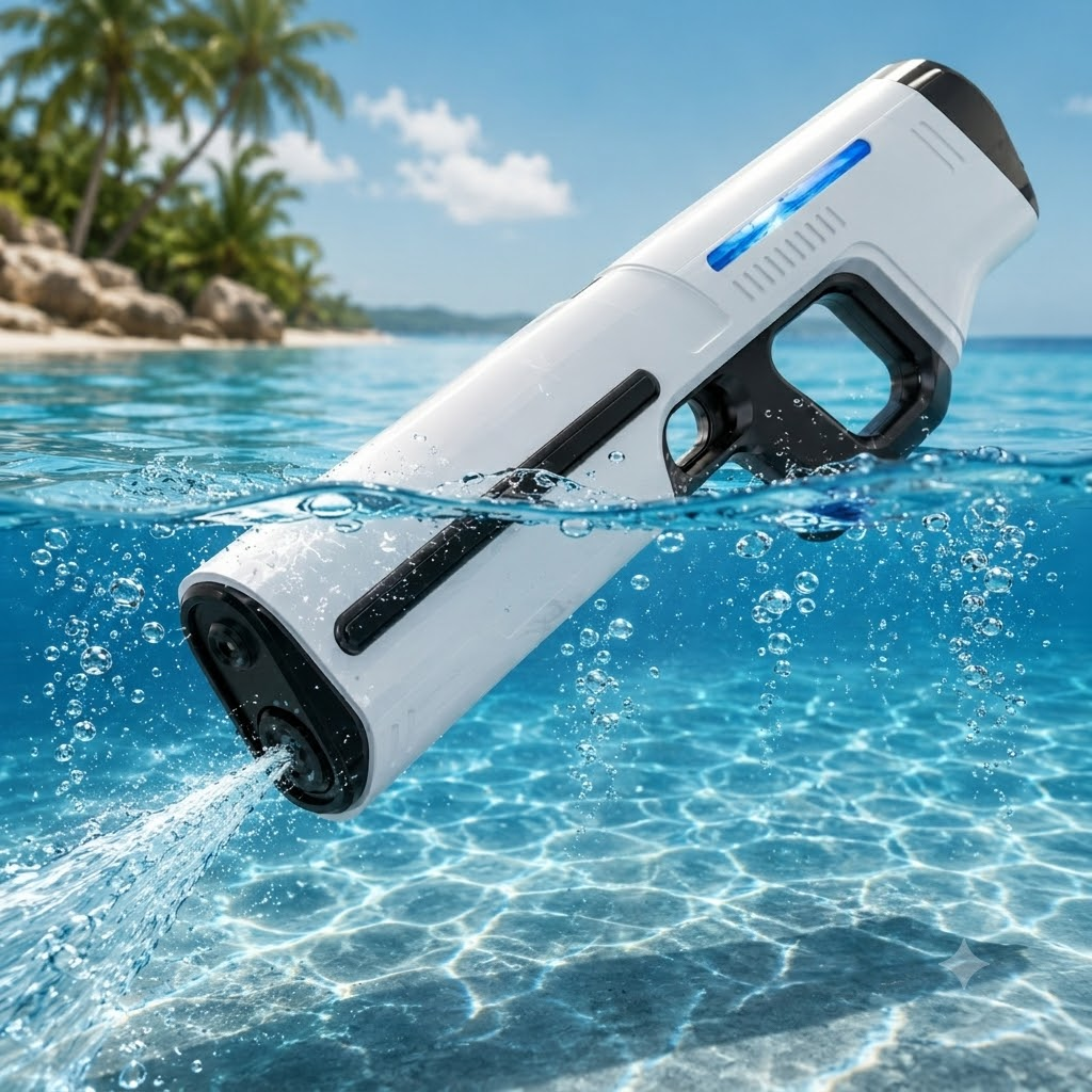 Pistolet à eau électrique - AquaStrike™ - Club Des Enfants