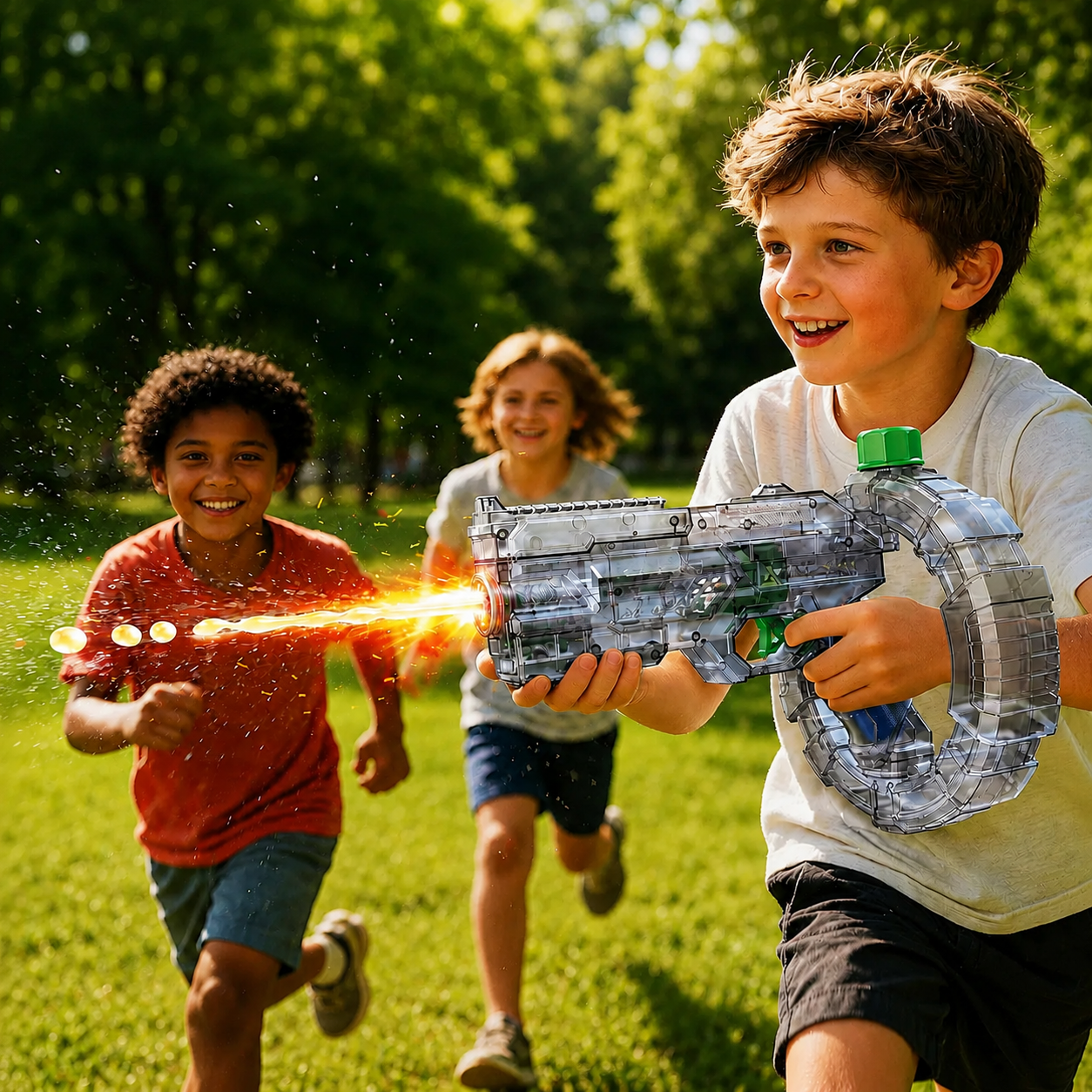 Pistolet à eau électrique - AquaVolt™ - Club Des Enfants