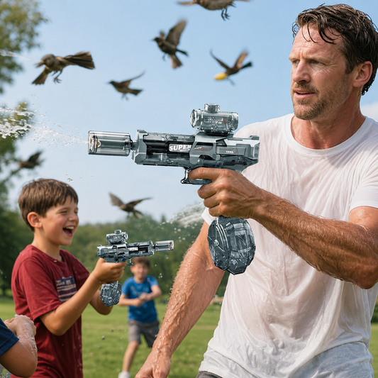 Pistolet à eau électrique - HydroStorm™ - Club Des Enfants
