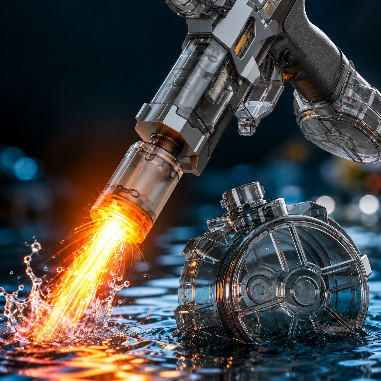 Pistolet à eau électrique - HydroStorm™ - Club Des Enfants