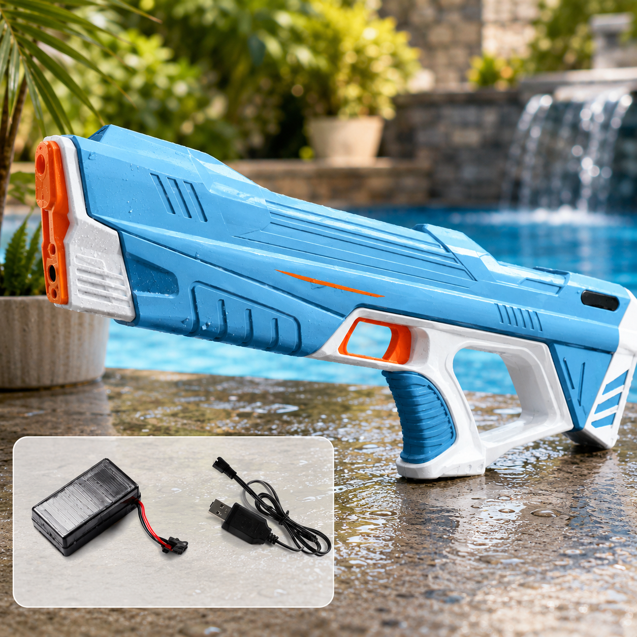 Pistolet à eau électrique - WaveShot™ - Club Des Enfants