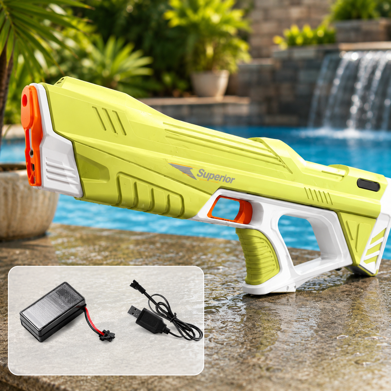 Pistolet à eau électrique - WaveShot™ - Club Des Enfants