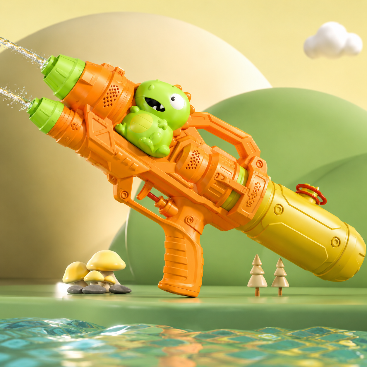 Pistolet à eau enfant - TwinJet™ - Club Des Enfants