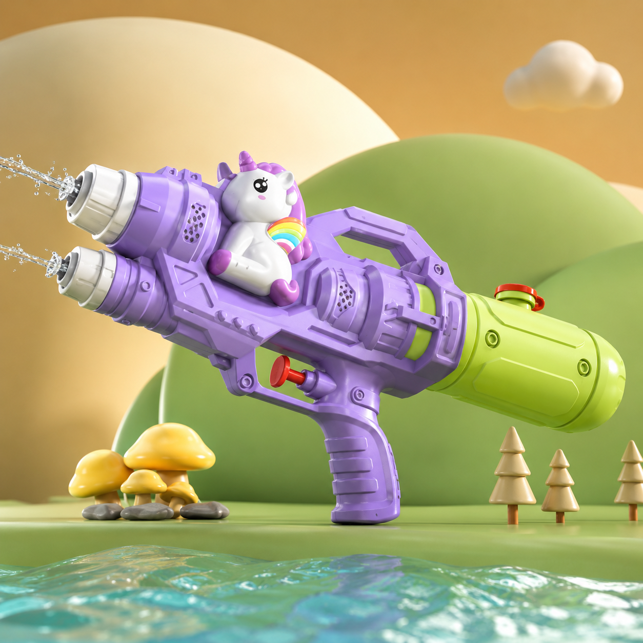 Pistolet à eau enfant - TwinJet™ - Club Des Enfants