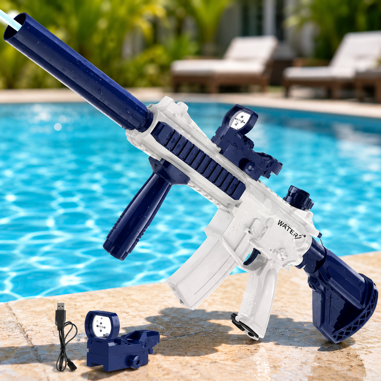 Pistolet à eau puissant - HydraBlast™ - Club Des Enfants