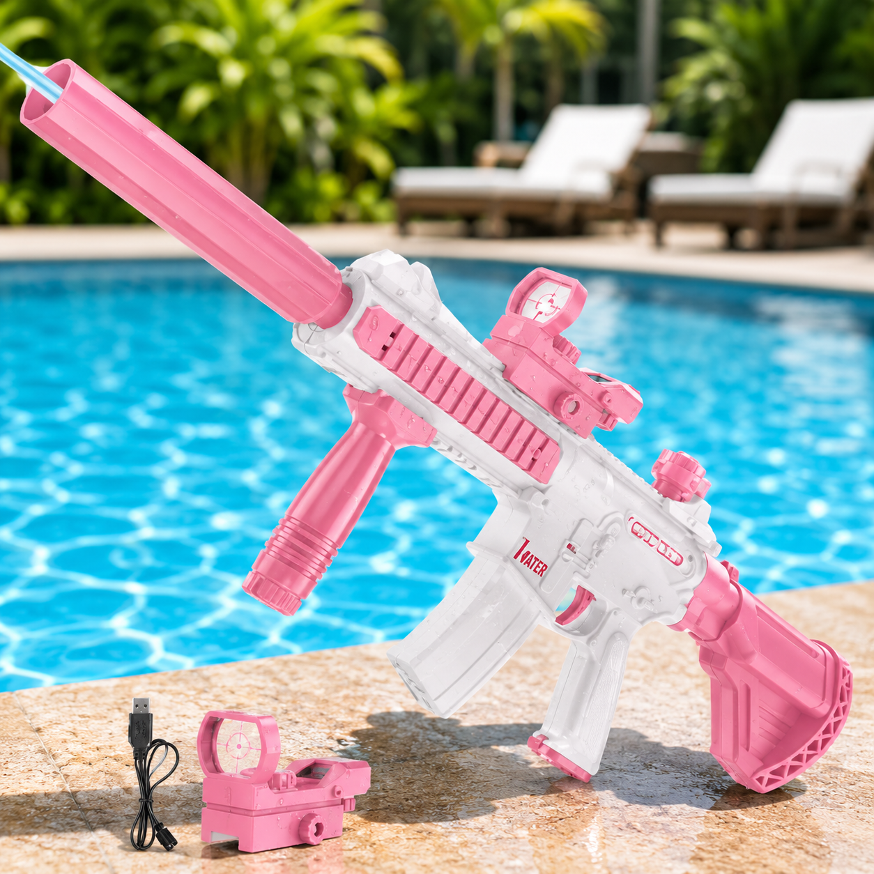 Pistolet à eau puissant - HydraBlast™ - Club Des Enfants