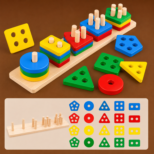 Puzzle enfant 2 ans - MontiBloc™ - Club Des Enfants