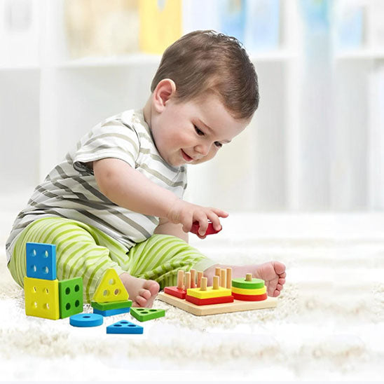 Puzzle enfant 2 ans - MontiBloc™ - Club Des Enfants