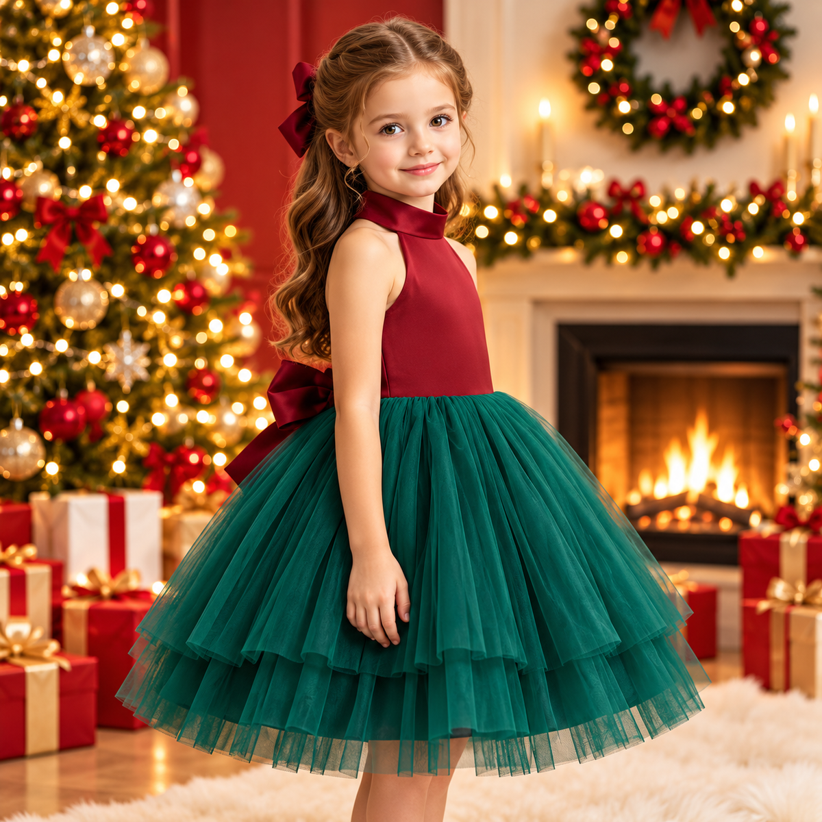 Robe de Noël fille - Jolibelle™ - Club Des Enfants