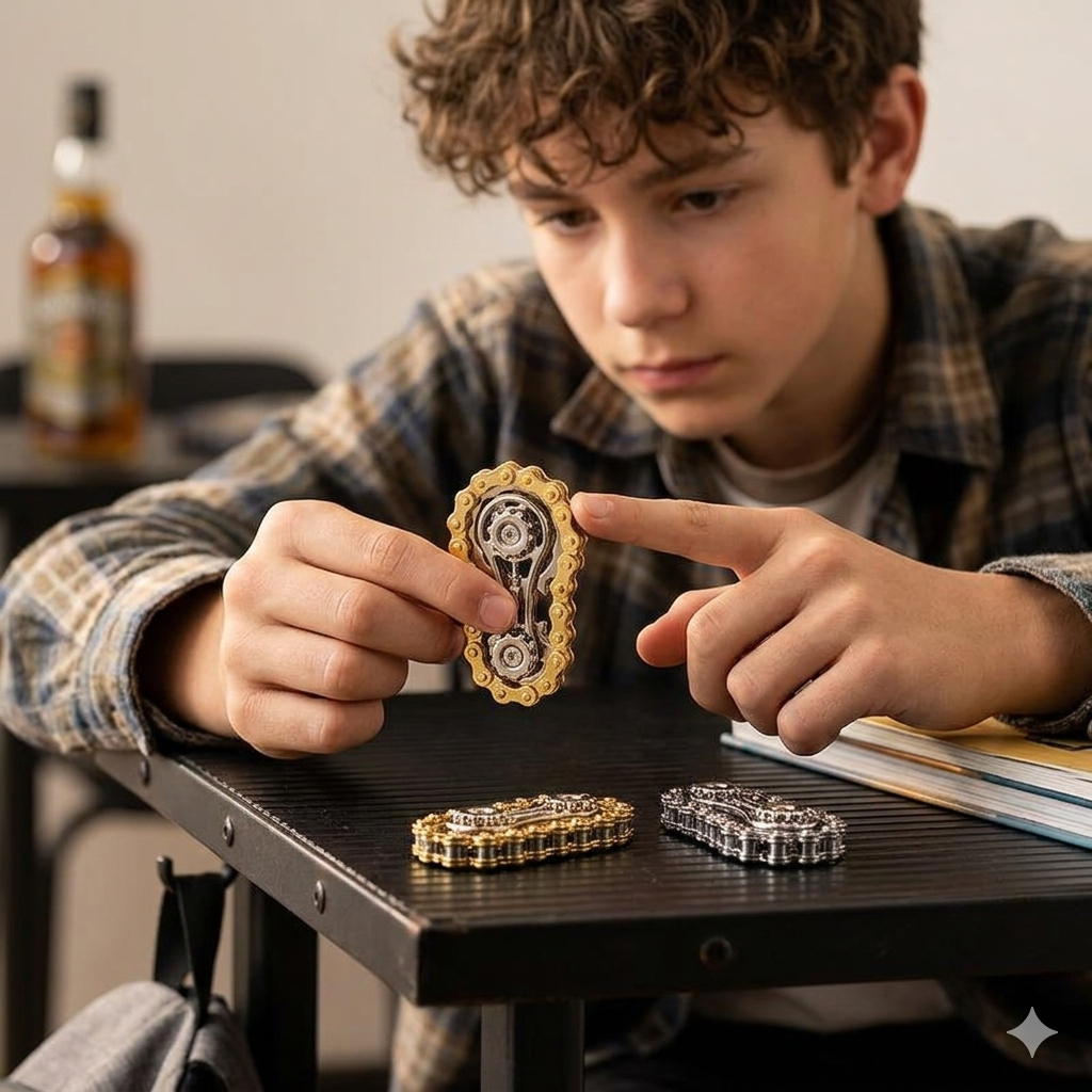 Spinner anti stress - OrbitChain™ - Club Des Enfants