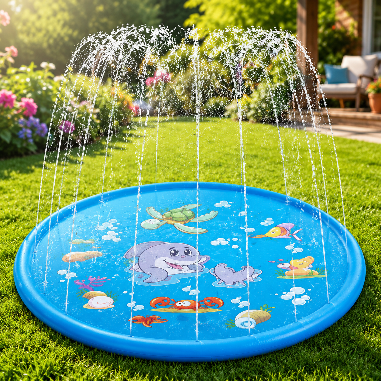Tapis gonflable enfant - Splashéo™ - Club Des Enfants