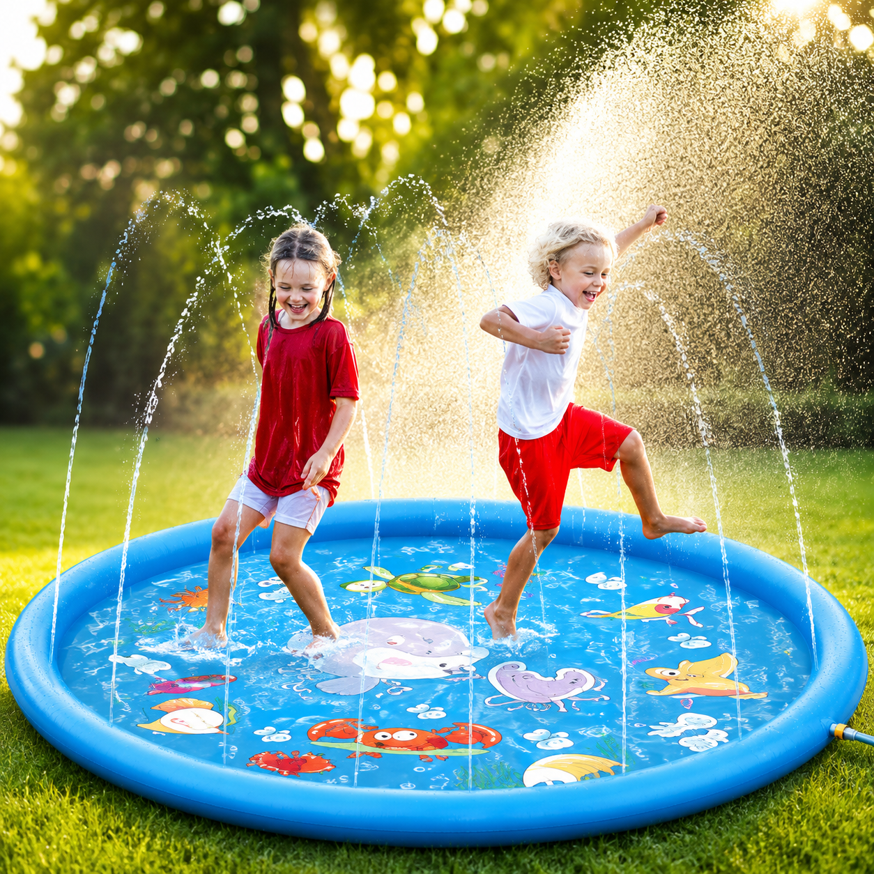 Tapis gonflable enfant - Splashéo™ - Club Des Enfants
