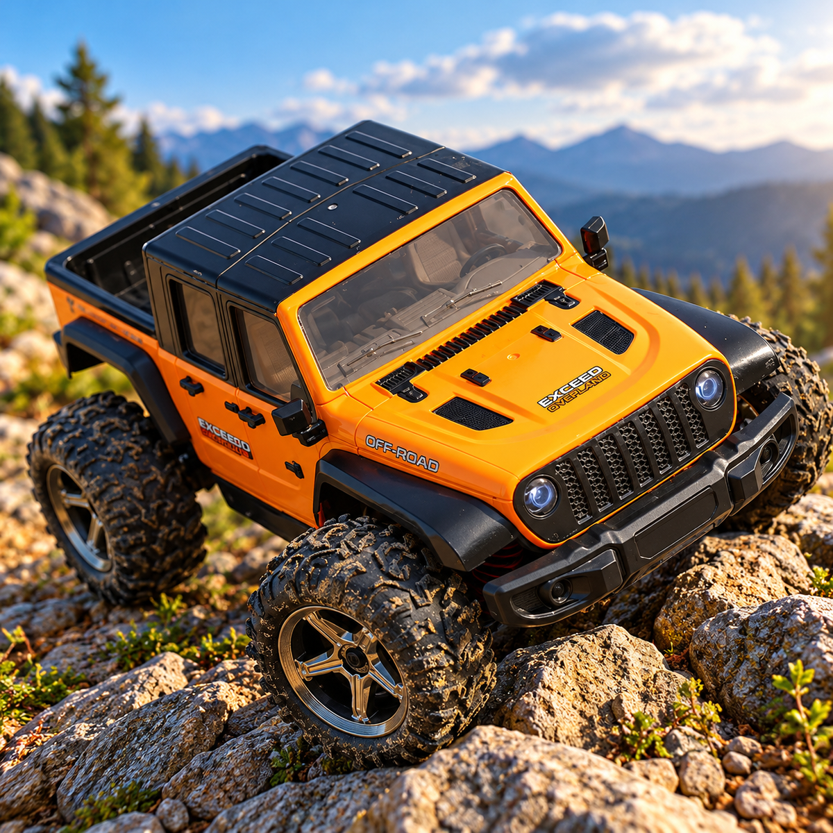 Voiture tout terrain télécommandée - TrailForce™ - Club Des Enfants