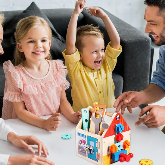jeu de construction en bois - Petit Bâtisseur™ - Club Des Enfants
