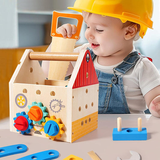 jeu de construction en bois - Petit Bâtisseur™ - Club Des Enfants