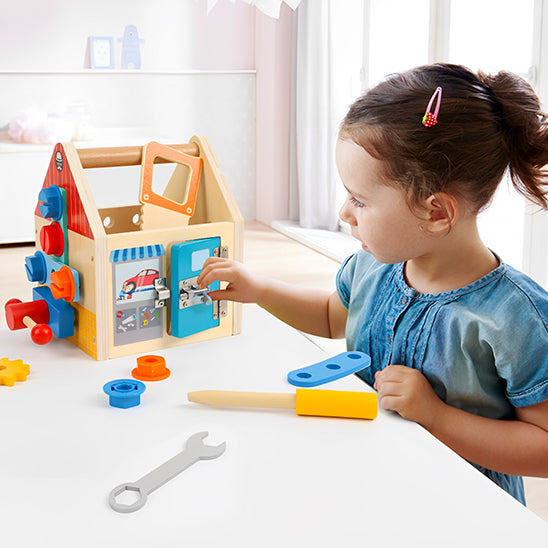 jeu de construction en bois - Petit Bâtisseur™ - Club Des Enfants