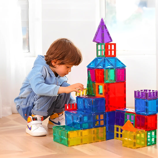 jeu de construction magnétique - MagnaBuild™ - Club Des Enfants