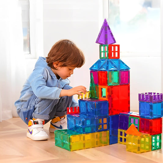 jeu de construction magnétique - MagnaBuild™ - Club Des Enfants